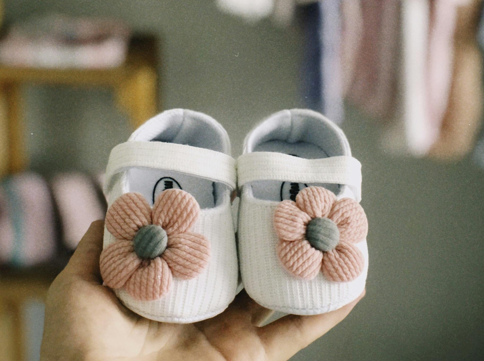 Baby Floral Soft Shoes