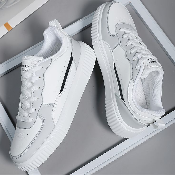 Classic White Platform Sneaker